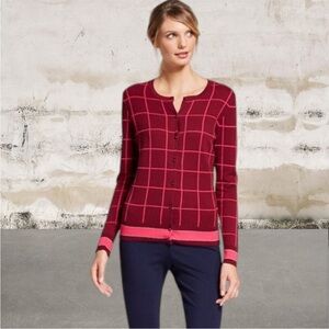 a new day Checkered Cardigan Sweater